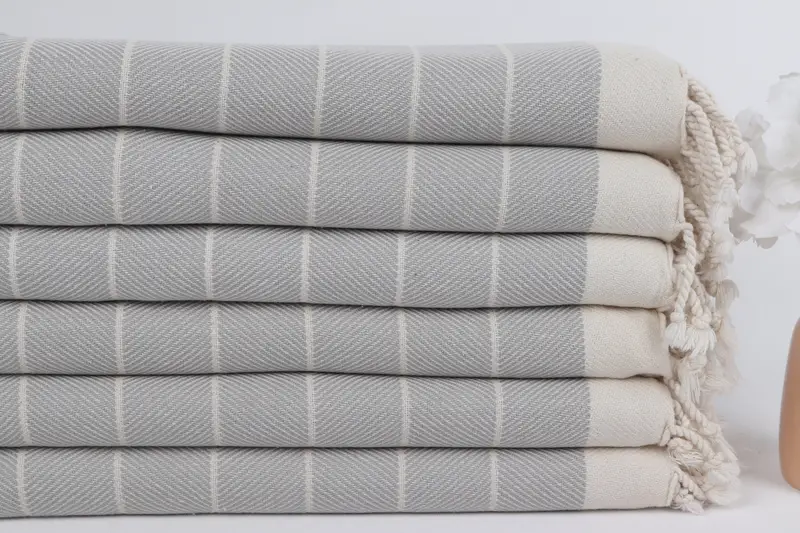 70x40 Cotton Herringbone Towel, Personalized Beach Towel, Quick-dry towel, Bachelor Party Favors, Personalized Gift For Her, Bridesmaid Gifts - 3