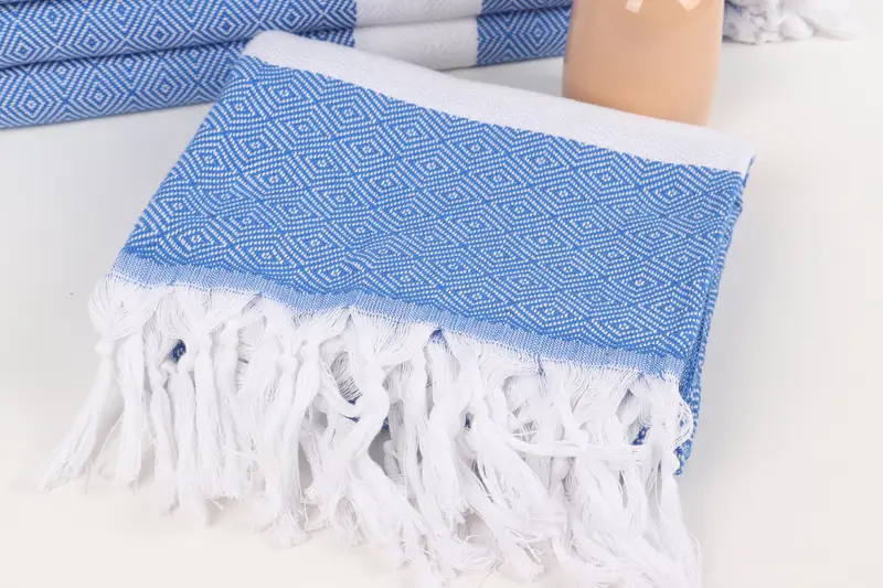 Summer Gift Ideas, Customized Turkish Towel, Spa Gift, 70x40 Cotton Diamond Towel, Gift For Him, Monogrammed Beach Towel, Bridesmaid Gifts - 5