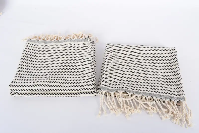 Turkish Towel, Summer Towel, Kitchen Towel, 40x20 Cotton Polka Dot Towel, Monogrammed Hand Towel, Beach Wedding Favor, Custom Hand Towel, Gym Towel - 7