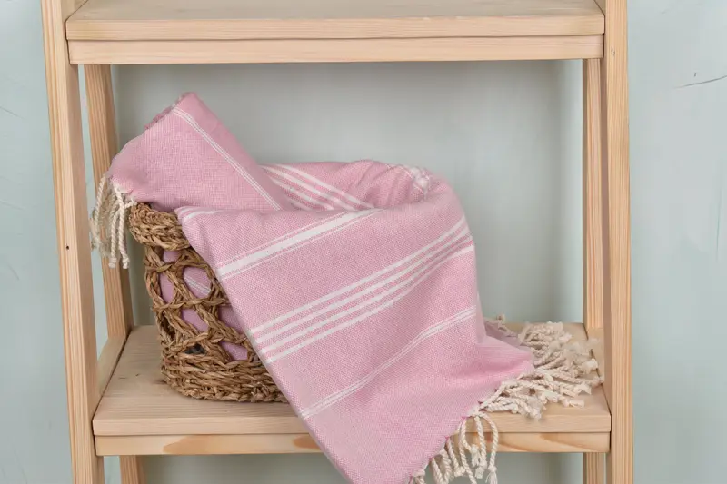 70x40 Cotton Striped Towel, Peshtemal Towel, Bridesmaid Gifts Personalized, Gym Towel, Sand-free towel, Organic Turkish towel, Housewarming Gift - 4