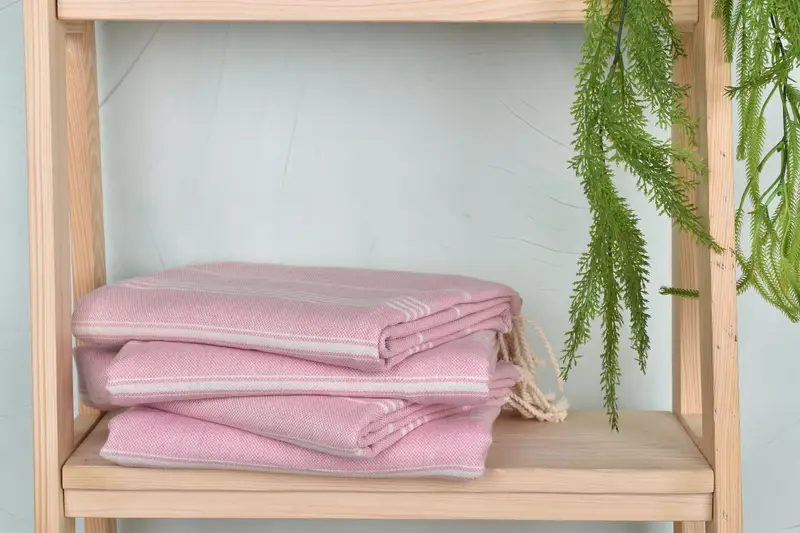 70x40 Cotton Striped Towel, Peshtemal Towel, Bridesmaid Gifts Personalized, Gym Towel, Sand-free towel, Organic Turkish towel, Housewarming Gift - 7