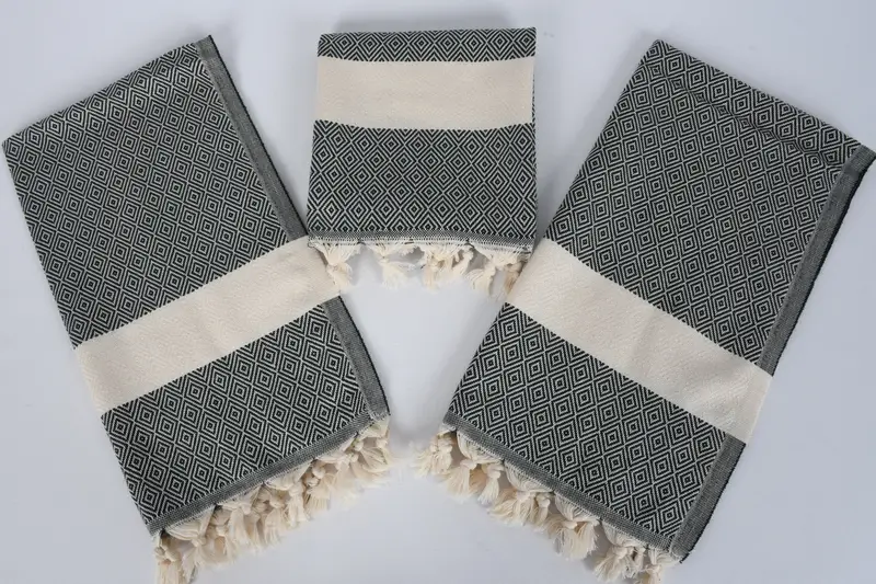 Personalisiertes Handtuch, Sommertuch, Handtuch aus Badezimmer, 36x20 Baumwolldiamanttuch, Monogramm Küchentuch, Geschenk für ihn, personalisierte Geschenke - 6