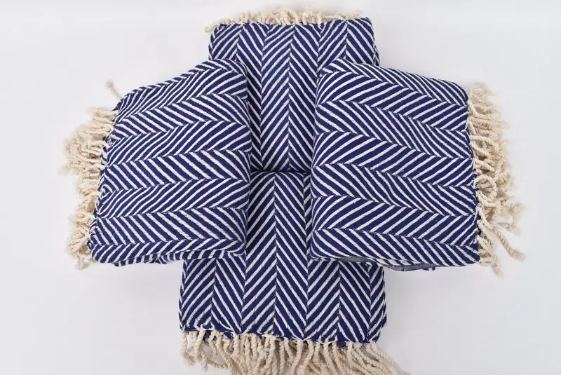 Bath towel, Home Gift, 70x40 Cotton Striped Towel, Turkish beach towel, Bachelorette Party Gift, Quick-drying peshtemal towel for poolside - 6
