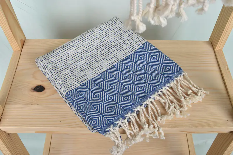 Personalized Dish Towel, 36x18 Cotton Diamond Towel, Monogrammed Hand Towel, Guest Towel, Turkish Hand Towel, Summer Gift, Bridal Shower Gifts - 5