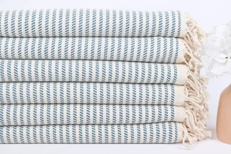 Turkish Towel Monogram, Gift For Her, Wedding Gift For Bride, Housewarming Gift, Guest Towel, 70x40 Cotton Polka Dot Towel, Absorbent Turkish towel - 3