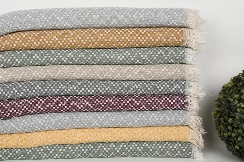 Xmas Gifts, 70x40 Cotton Set of 10 Towel, Authentic Turkish hammam peshtemal, Thin towel, Pool Towels, Absorbent towel, Organic Turkish towel - 3
