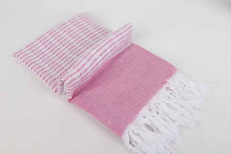 Handmade Gift, Customized Turkish Towel, Beach towel, Soft towel, Summer Gift Ideas, Bridesmaid Gifts Personalized, 70x40 Cotton Geometric Towel - 6