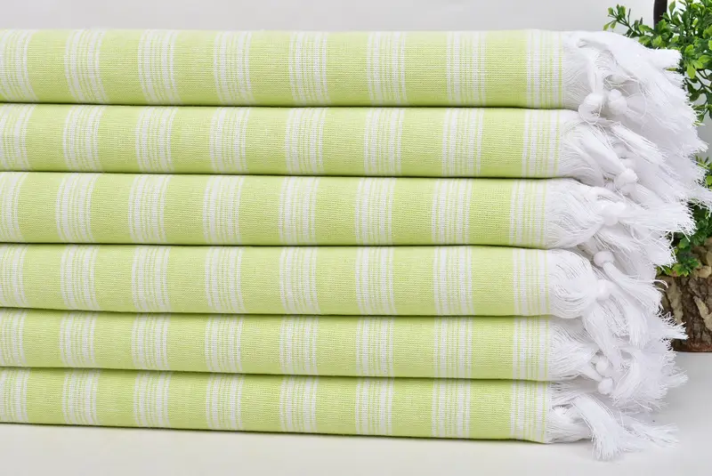 70x40 Cotton Striped Towel, Monogram Turkish Towel, Personalized Gift For Her, Wedding Gifts Towel, Personalized Gift, Turkish Bath Towel Set - 3