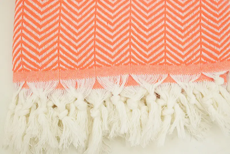 Decorative Blanket, Personalized Gifts, Organic Beach Blanket, Tablecloth, Personalized Wedding Gift For Couple, 92x76 Cotton Chevron Towel - 7
