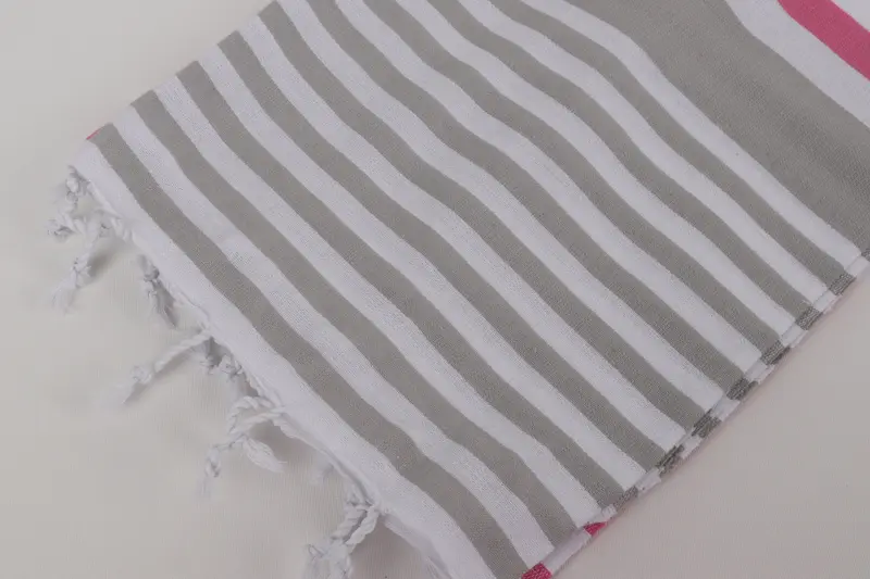 Valentines Day Gift For Her, Bachelorette Party Gifts Bridesmaids, Wedding Shower Gift, 68x36 Cotton Striped Towel, Peshtemal Towel, Summer Gift - 7