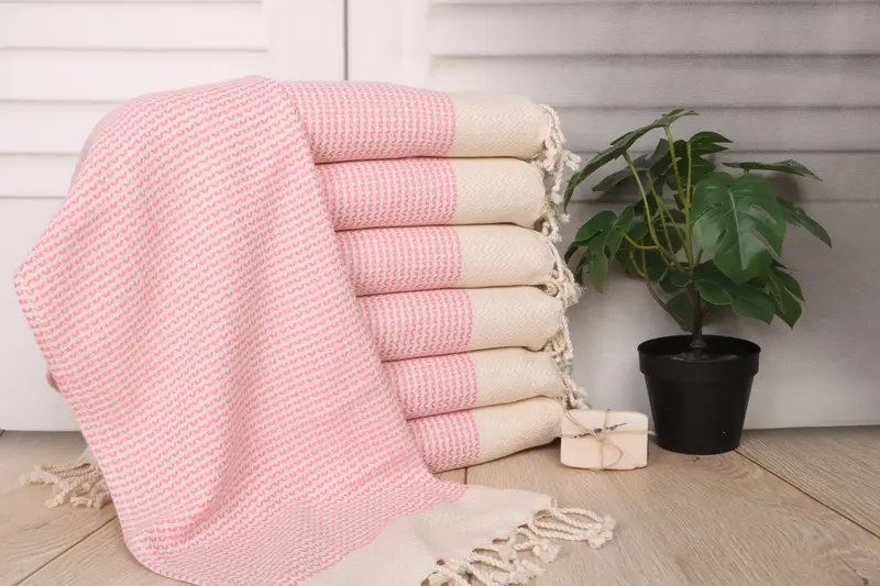 Embroidery Towels, Wedding Favors, 40x20 Cotton Diamond Towel, Xmas Gifts, Wedding Gift, Turkish Towel Hand Towel, Customized Turkish Towel - 1