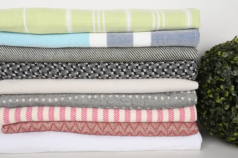 Boyfriend Gift, Monogrammed Hand Towel, Turkish Hand Towel, Personalized Gifts, 36x18 Cotton Set of 10 Towel, Bridesmaid Gifts Personalized - 3