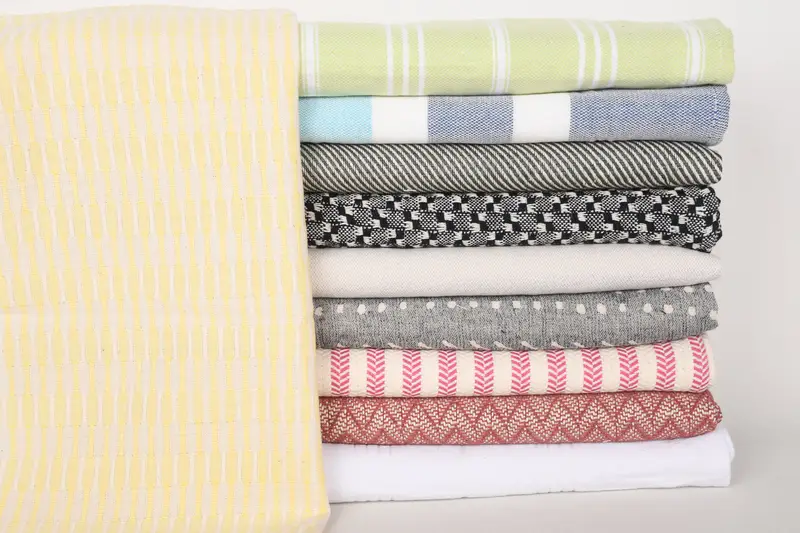 Boyfriend Gift, Monogrammed Hand Towel, Turkish Hand Towel, Personalized Gifts, 36x18 Cotton Set of 10 Towel, Bridesmaid Gifts Personalized - 1