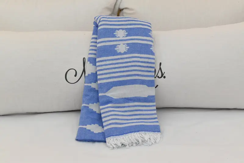 Bridesmaid Gifts, Bachelorette Party Favors, 84x60 Cotton Patterned Towel, Turkish Towel Beach Blanket, Wedding Gift Ideas, Turkish Blanket - 6