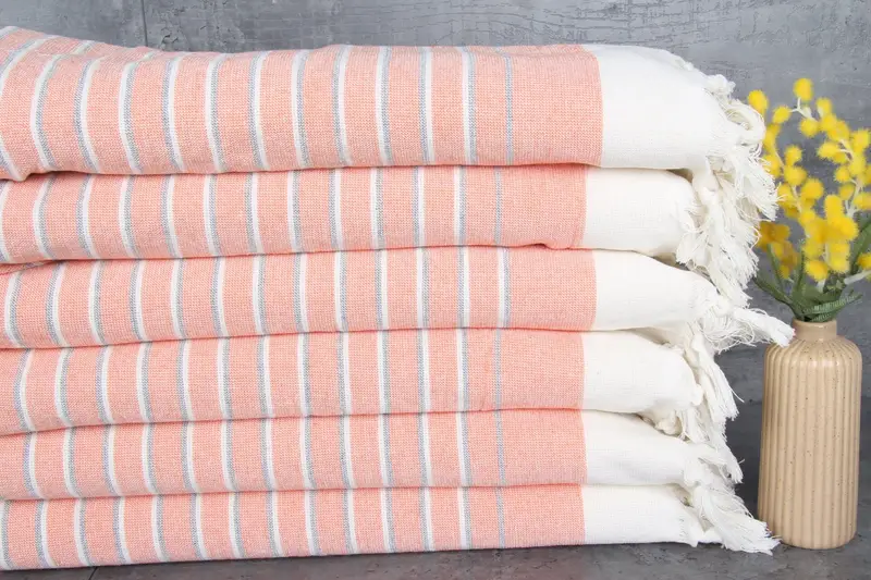 Monogram Hand Towel, Towel With Name, Personalized Kitchen Towel, Custom Gift, Wedding Favors, Housewarming Gift, 36x18 Cotton Striped Terry Towel - 1