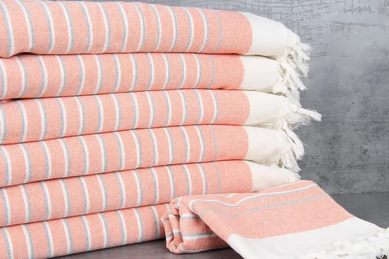 Monogram Hand Towel, Towel With Name, Personalized Kitchen Towel, Custom Gift, Wedding Favors, Housewarming Gift, 36x18 Cotton Striped Terry Towel - 2