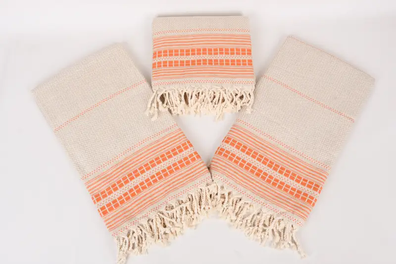 Housewarming Gift, 68x40 Linen Striped Towel, Towel With Name, Large Turkish Towel, Bulk Order Towel, Wedding Day Gift For Bride, Home Decor Gifts - 6