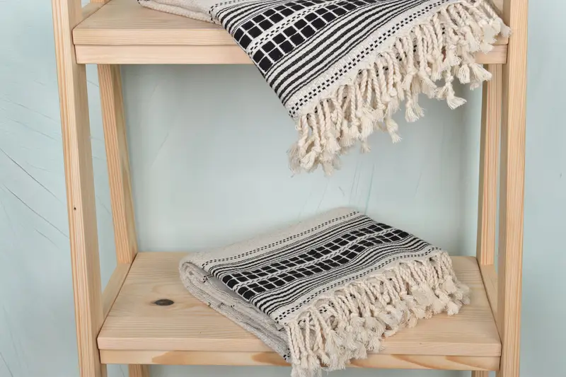Best Friend Gift, Holiday Towel, Beach Towel Gift, Quick-dry peshtemal, 68x40 Linen Striped Towel, Summer Towel, Valentines Gift, Decorative Towel - 5