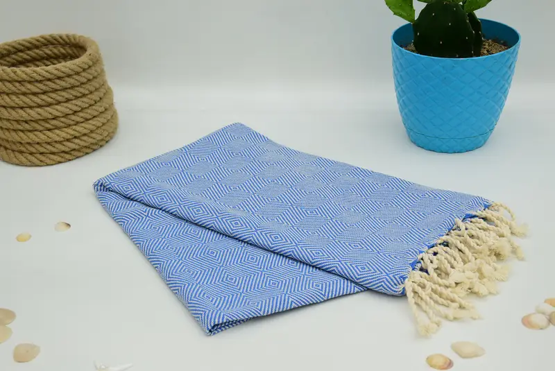 Best Friend Gift Ideas, Personalized Gifts, Turkish Towel Beach, 74x40 Cotton Diamond Towel, Hammam Towel USA, Yoga Towel, Lightweight Turkish towel - 5