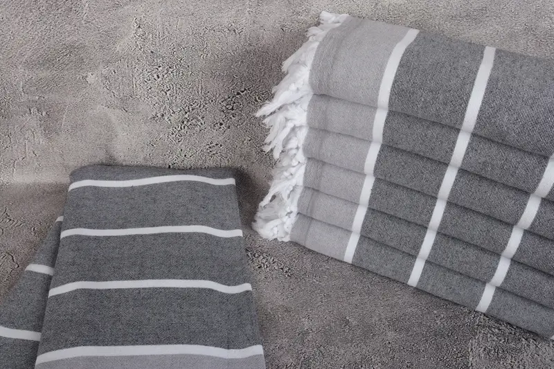 Scarf Towel, Bachelorette Party Decorations, 68x40 Cotton Striped Terry Towel, Luxury towel, Bachelor Gift, Bachelor Bachelorette Party Favors - 2