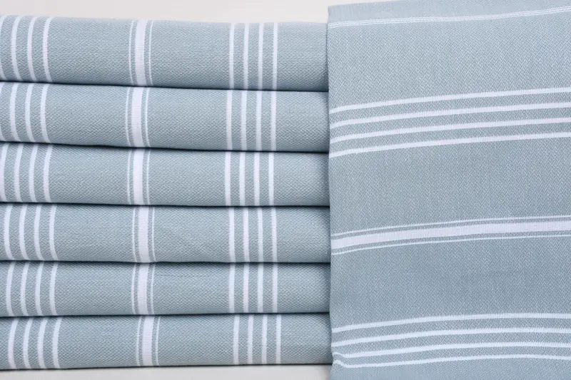 Custom Wedding Gift, Bridal Shower Gift, 70x40 Cotton Striped Towel, Bachelorette Party Favor, Turkish Towel Personalized, Absorbent Turkish towel - 1