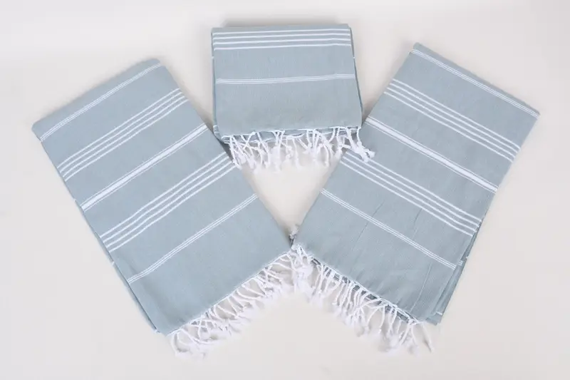 Custom Wedding Gift, Bridal Shower Gift, 70x40 Cotton Striped Towel, Bachelorette Party Favor, Turkish Towel Personalized, Absorbent Turkish towel - 6