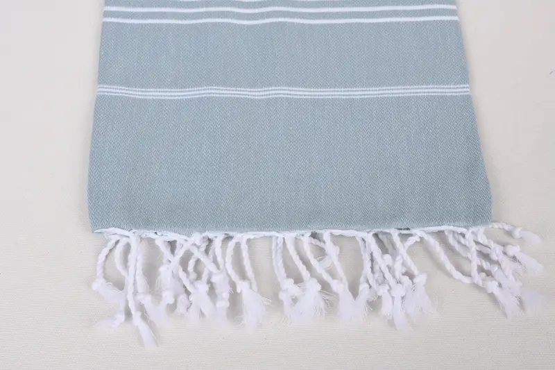 Custom Wedding Gift, Bridal Shower Gift, 70x40 Cotton Striped Towel, Bachelorette Party Favor, Turkish Towel Personalized, Absorbent Turkish towel - 3