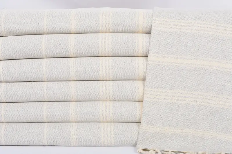 Holiday Towel, Personalized Dish Towel, Personalized Kitchen Towel, Personalized Wedding Gift, 38x24 Cotton Striped Towel, Turkish Towel Hand Towel - 2