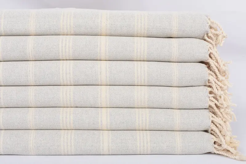 Holiday Towel, Personalized Dish Towel, Personalized Kitchen Towel, Personalized Wedding Gift, 38x24 Cotton Striped Towel, Turkish Towel Hand Towel - 3