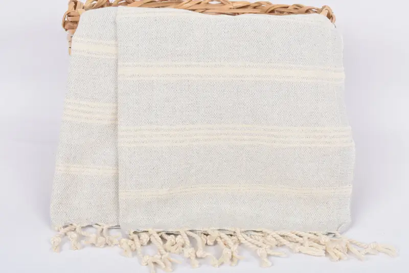 Holiday Towel, Personalized Dish Towel, Personalized Kitchen Towel, Personalized Wedding Gift, 38x24 Cotton Striped Towel, Turkish Towel Hand Towel - 5