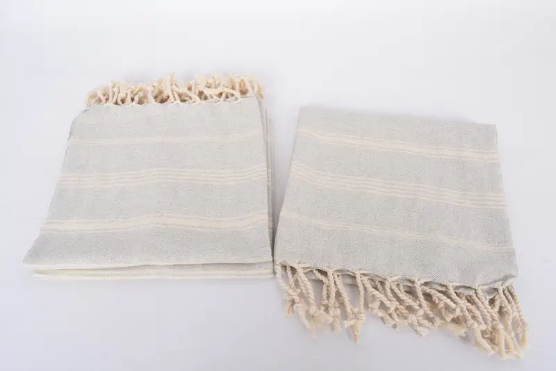 Holiday Towel, Personalized Dish Towel, Personalized Kitchen Towel, Personalized Wedding Gift, 38x24 Cotton Striped Towel, Turkish Towel Hand Towel - 7