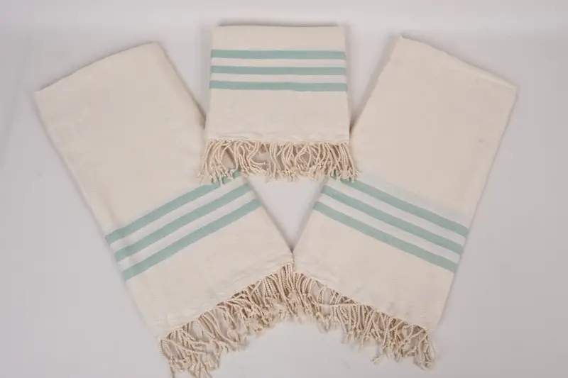 Personalized Gift For Her, Bridesmaid Gift, 70x40 Cotton Striped Towel, Turkish Towel Beach Towel, Organic Turkish towel, Personalized Gifts - 6