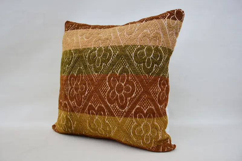 20x20 Red Pillow Sham, Pillow for Couch, Kilim Cushion Sham, Pillow Cover, Vintage Pillow, Outdoor Cushion Cover, Handmade Pillow Cover - 3