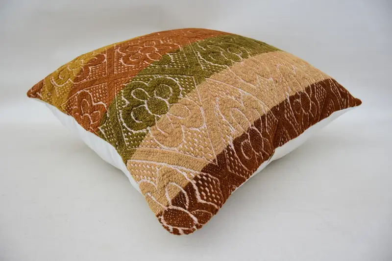20x20 Red Pillow Sham, Pillow for Couch, Kilim Cushion Sham, Pillow Cover, Vintage Pillow, Outdoor Cushion Cover, Handmade Pillow Cover - 6