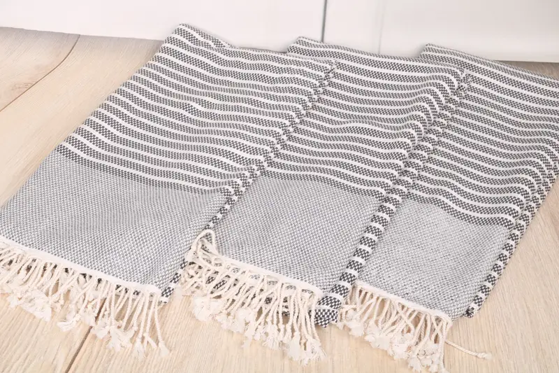Bulk Order Towel, Scarf Towel, Turkish Beach Towel Monogram, Custom Gifts, 76x40 Cotton Striped Towel, Gift For Her, Soft towel, Beach towel - 6