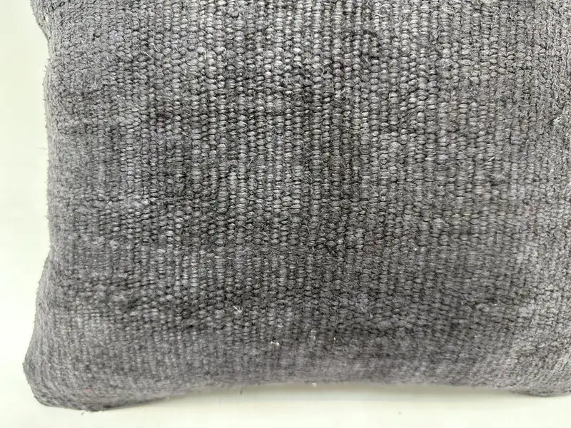 16x16 Brown Cushion, Pastel Pillow, Knitted Cushion, Pillow Sham, Home Decor Pillow, Nomadic Pillow Case, Kilim Pillow Cover, Pillow for Sofa - 2
