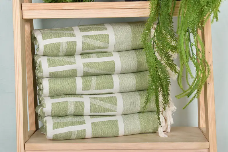 70x34 Cotton Patterned Towel, Embroidery Towels, Turkish Towel Beach, Yoga Towel, Kids Beach Towel, Housewarming Gift, Custom Wedding Gifts - 3