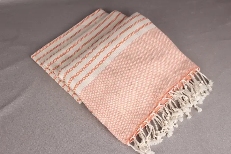 76x40 Cotton Striped Towel, Wedding Gifts Towel, Lightweight towel, Customized Turkish Towel, Quick-dry peshtemal, Peshtemal Towel, Xmas Gifts - 7