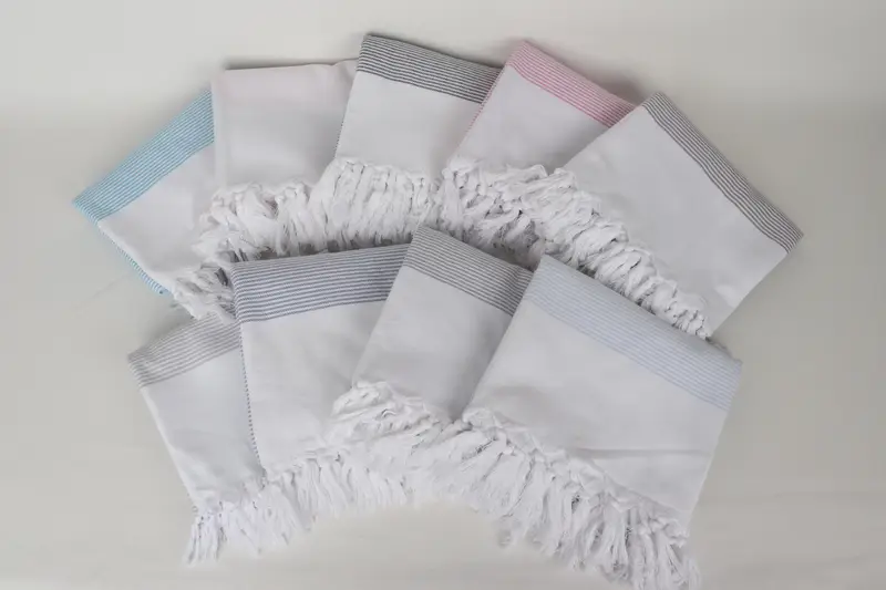 Large Turkish Towel, Pool Towels, 70x40 Cotton Striped Towel, Personalized Gift For Him, Turkish Towel Beach, Bachelor Towel, Gift For Him - 3