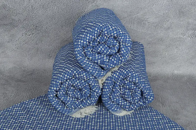 Custom Wedding Gifts, Throw Blanket Couch, Gift For Wedding Day, Summer Gift, Oversized Beach Towel, Turkish Blanket, 76x68 Cotton Herringbone Towel - 7