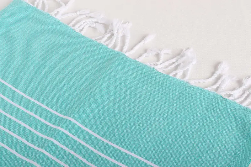 Personalized Gift, Valentines Day Gift, 70x40 Cotton Striped Towel, Bridemaids Beach Towel, Sand-Resistant Peshtemal, Custom Gift, Peshtemal Towel - 8