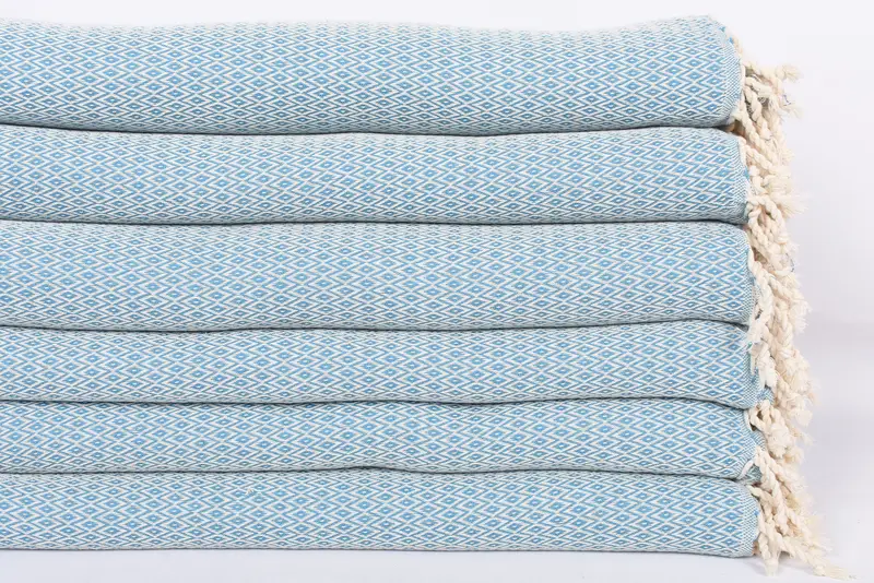 96x80 Cotton Diamond Towel, Personalize Gift, Bridesmaid Gifts, Turkish Blanket Queen, Tablecloth, Halloween Bachelorette Party, Throw Blanket Couch - 3