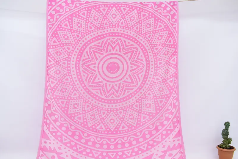 Soft towel, Gym Towel, Handmade Gift, Spa Towel, Turkish Beach Towel Personalized, 70x40 Cotton Round Pattern Towel, Halloween Gifts, Bachelor Gifts - 4