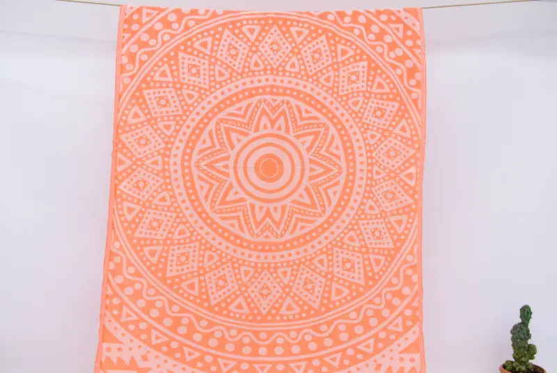 Soft towel, Gym Towel, Handmade Gift, Spa Towel, Turkish Beach Towel Personalized, 70x40 Cotton Round Pattern Towel, Halloween Gifts, Bachelor Gifts - 7