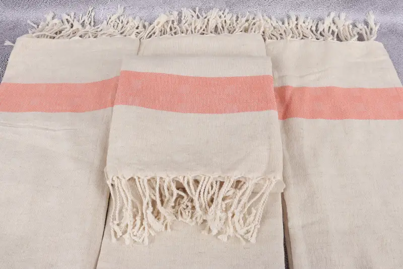 Beach Theme Wedding Gift, Wedding Favors, 70x36 Linen Striped Towel, Bachelorette Party Favors, Boyfriend Christmas Gift, Personalized Gifts - 4