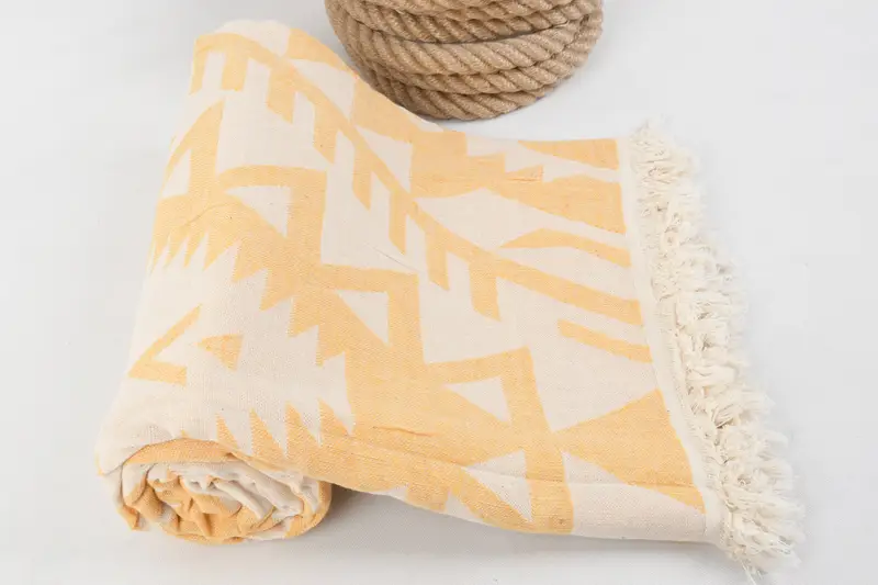 Beach Theme Bachelorette Party Gifts, 76x40 Cotton Geometric Towel, Engagement Gift, Personalized Gift, Bachelorette Party Favors, Turkish Towel USA - 8