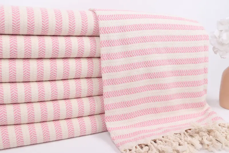 Mother Of The Groom Gift, 70x40 Cotton Chevron Towel, Family Gift Basket, Bridal Shower Gift, Gift For Him, Beach Towel Bulk, Turkish hand towel - 2