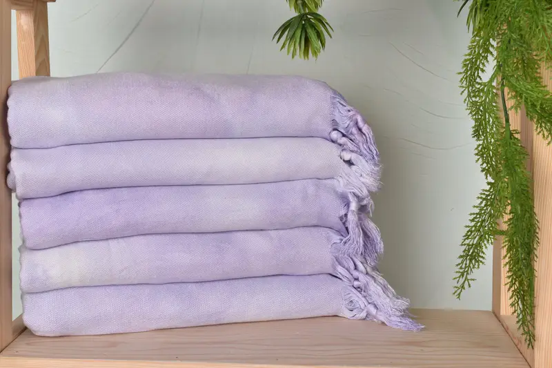 Quick-dry peshtemal, 64x40 Cotton Tie Dye Towel, Hammam towel, Turkish towel, Scarf Towel, Extra large Turkish bath towel, Personalized Gift For Her - 3