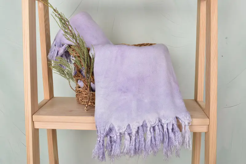 Quick-dry peshtemal, 64x40 Cotton Tie Dye Towel, Hammam towel, Turkish towel, Scarf Towel, Extra large Turkish bath towel, Personalized Gift For Her - 5