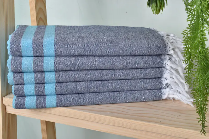 Familiengeschenk, Brautjungferngeschenke, Junggesellengeschenke, personalisiertes Handtuch, personalisiertes Hochzeitsgeschenk, Brautjungfernhandtuch, 70x36 Baumwollstreifentuch - 2